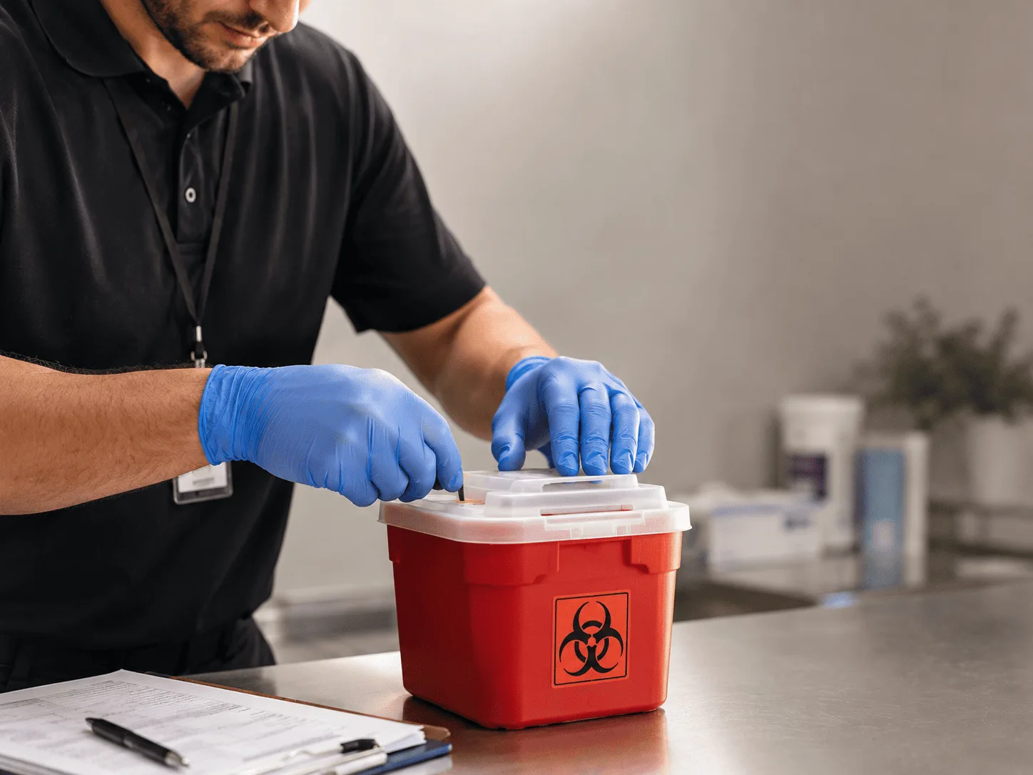 Why choose Sharps Waste Disposal in Delight, AR